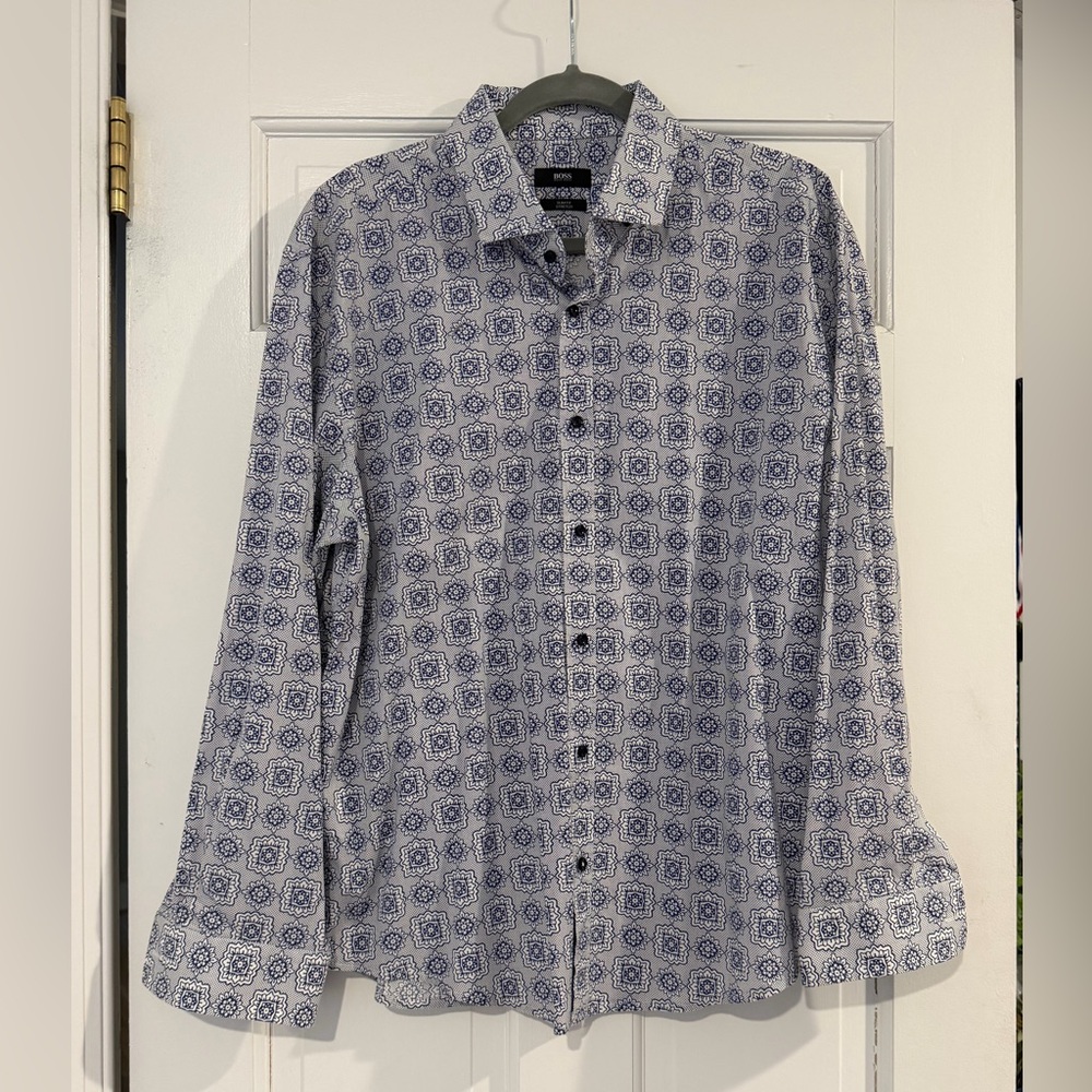 Hugo Boss slim fit stretch shirt